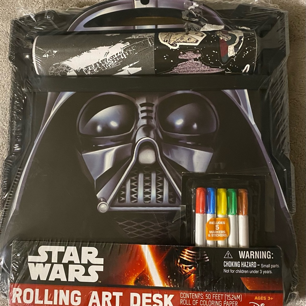 Star Wars Rolling Art Desk